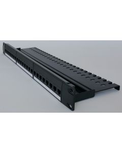 1U 24 PORT UTP CAT5e PATCHPANEL (IN-LINE UTP COUPLER TİP)