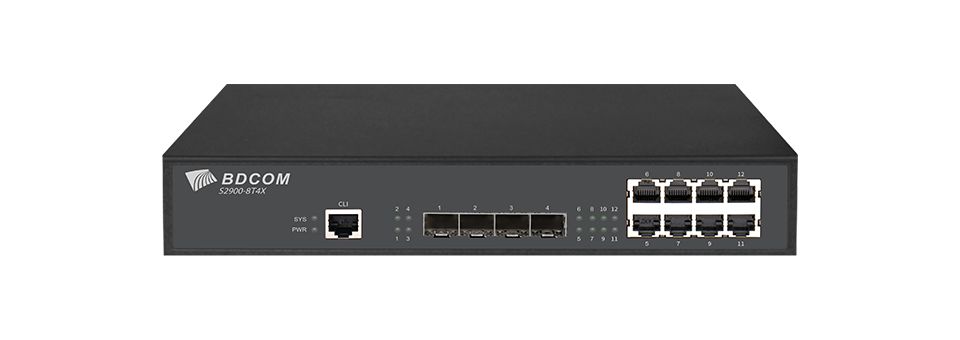 BDCOM S2900-8T4X SWITCH