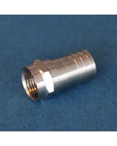 F 6 Crimp конектор 0.324"