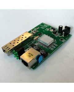 Медия конвертор 10/100/1000Mbps към SFP порт, платка