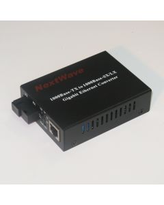 Медия конвертор 1000Base SM, 1550nm, SC/PC, 20km