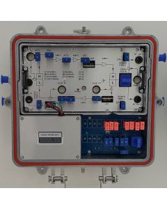 1G CATV усилвател, 5-65MHz/ 87-1002MHz, 38dB/24dB, outdooor, 220V