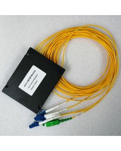 MUX/DEMUX 1x4 1470,1490,1550,1570nm LC/UPC COM-SC/APC ABS Box 1.5m 2mm