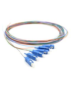 Пигтейл SC/PC SM, 0.9mm, 1.5m, 6col.