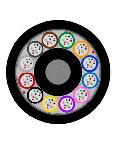 DUCT MLT 144F, 12x12F, FRP, HDPE, 2500N,  Dry Core
