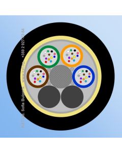 ADSS MLT  48F, 4x12F, HDPE, 1600N, G.652D