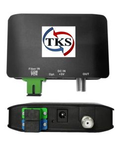 TKS FTTH оптичен приемник с филтър 1310/1490/1550nm, 1218MHz, 220V