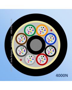 ADSS MLT 96F, 8x12F, HDPE, 4000N, G.652D.
