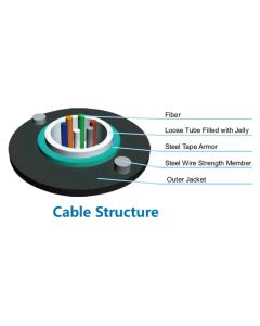 ARM UT 4F, MDPE, 500/1300N, Steel Wires 2x0.6mm