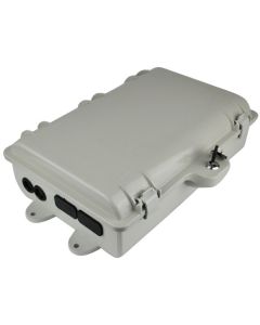 Настенна  кутия FTTH, 32 SC Sx адаптери, 32 + 2 с щуцери