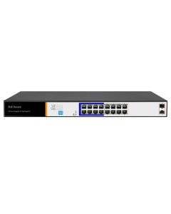 Switch AI1016G 16*Gigabit PoE ports, 2*Gigabit SFP ports