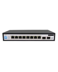 Управляем Switch AI2010GX 8*Gigabit PoE порта и 2*Gigabit SFP порта